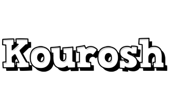 Kourosh snowing logo