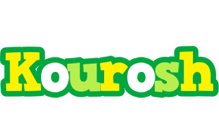 Kourosh soccer logo