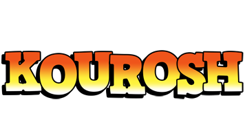 Kourosh sunset logo