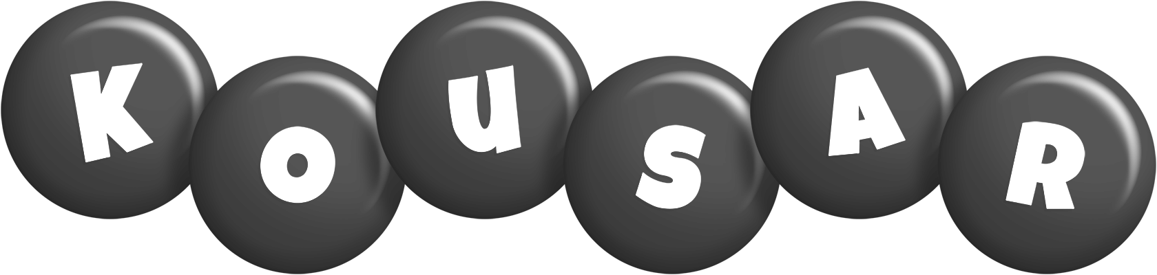 Kousar candy-black logo