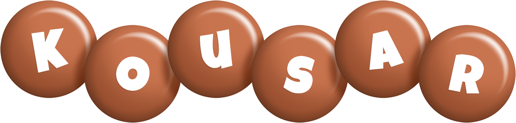 Kousar candy-brown logo