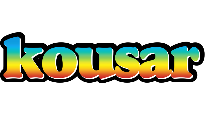 Kousar color logo