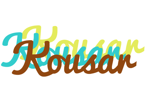 Kousar cupcake logo