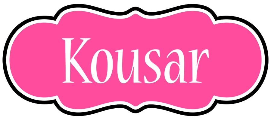 Kousar invitation logo
