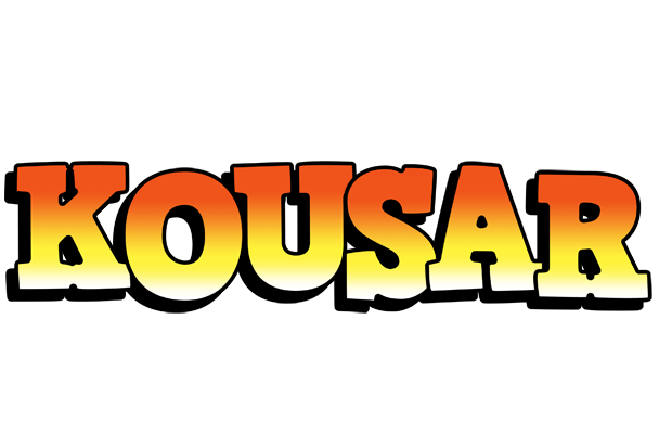 Kousar sunset logo
