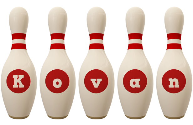 Kovan bowling-pin logo