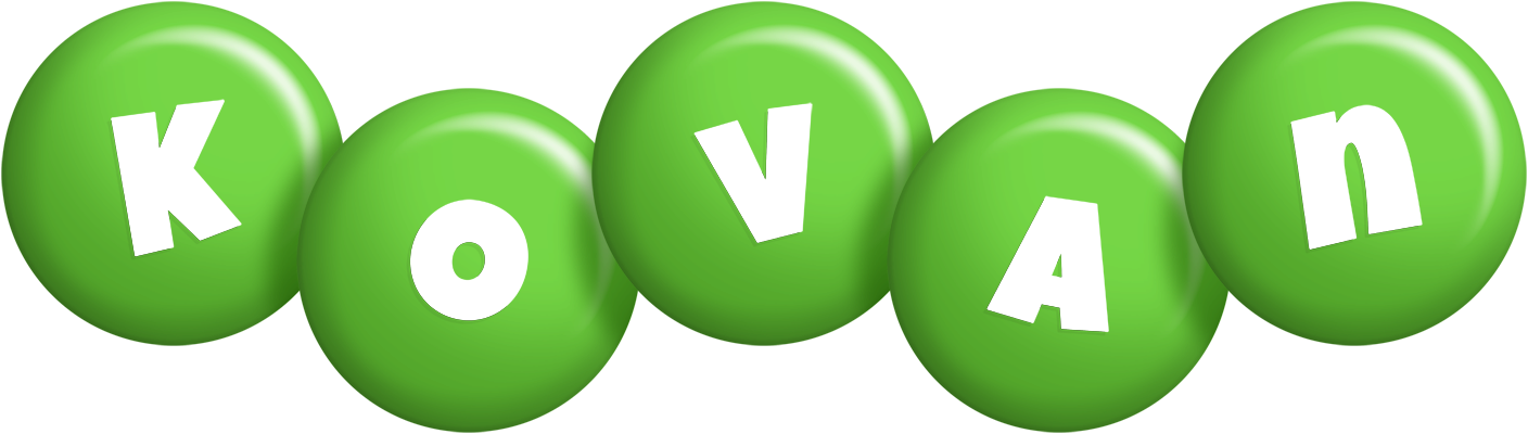 Kovan candy-green logo