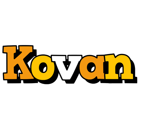 Kovan cartoon logo