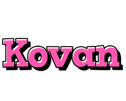 Kovan girlish logo