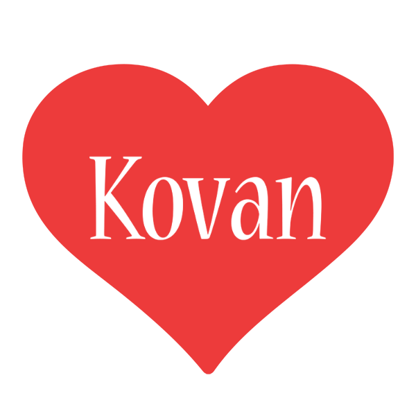 Kovan love logo