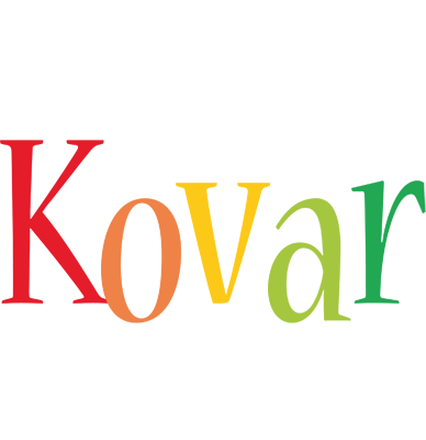 Kovar birthday logo