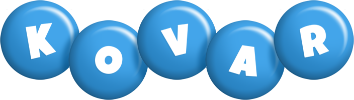 Kovar candy-blue logo