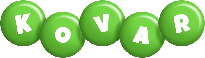 Kovar candy-green logo