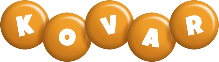 Kovar candy-orange logo