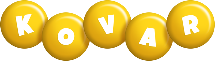 Kovar candy-yellow logo