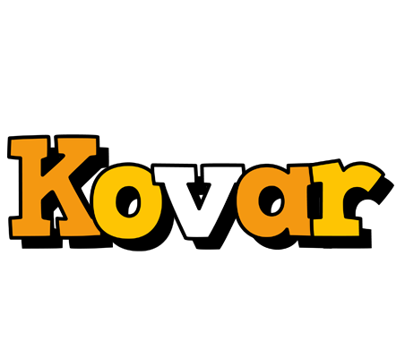Kovar cartoon logo