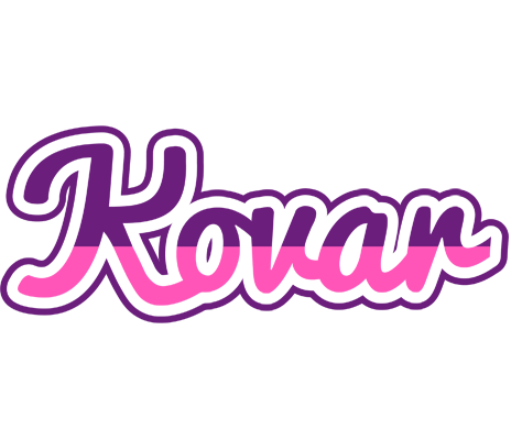 Kovar cheerful logo