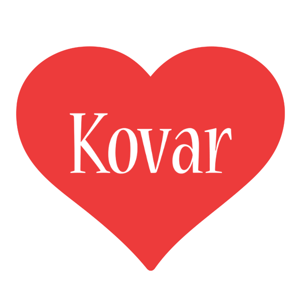Kovar love logo