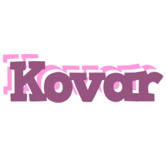 Kovar relaxing logo