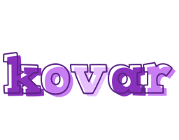 Kovar sensual logo