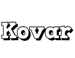 Kovar snowing logo