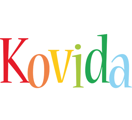 Kovida birthday logo