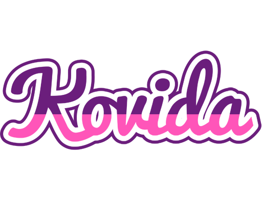 Kovida cheerful logo