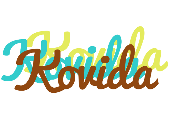 Kovida cupcake logo