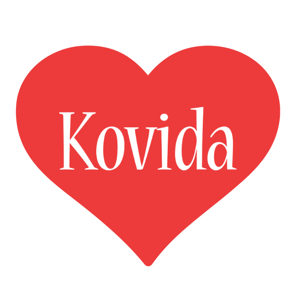 Kovida love logo