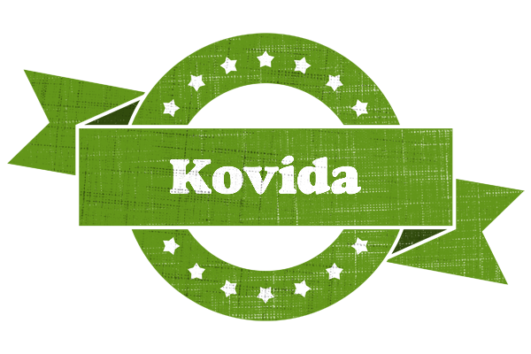 Kovida natural logo