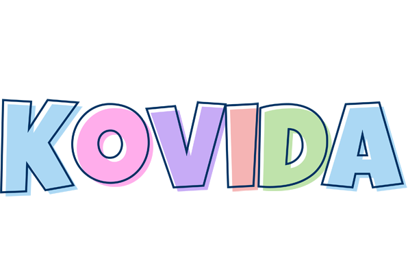 Kovida pastel logo