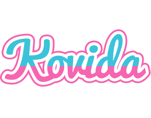 Kovida woman logo
