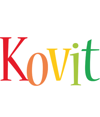 Kovit birthday logo