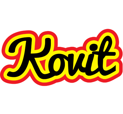 Kovit flaming logo