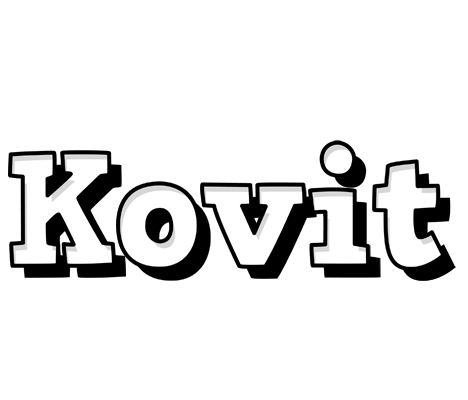 Kovit snowing logo