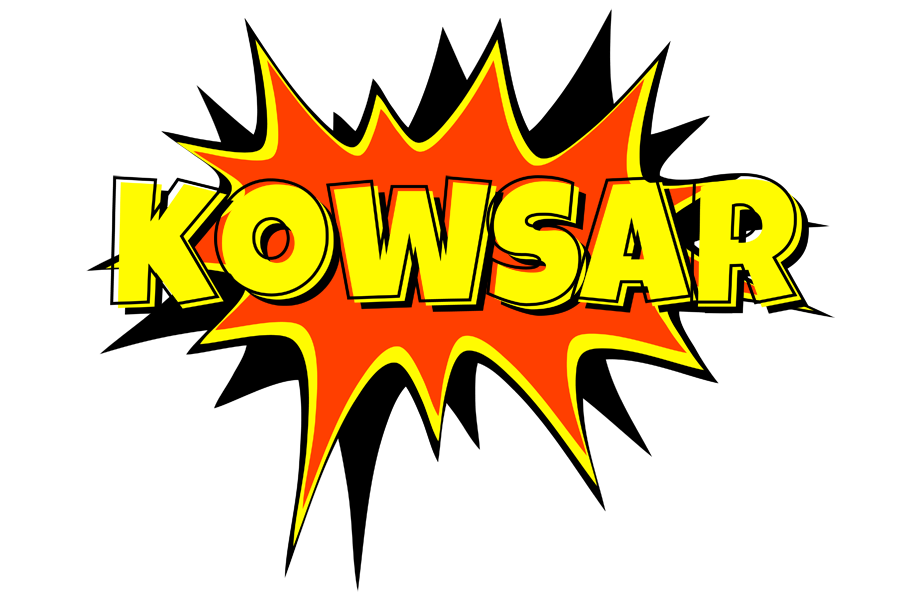 Kowsar bazinga logo