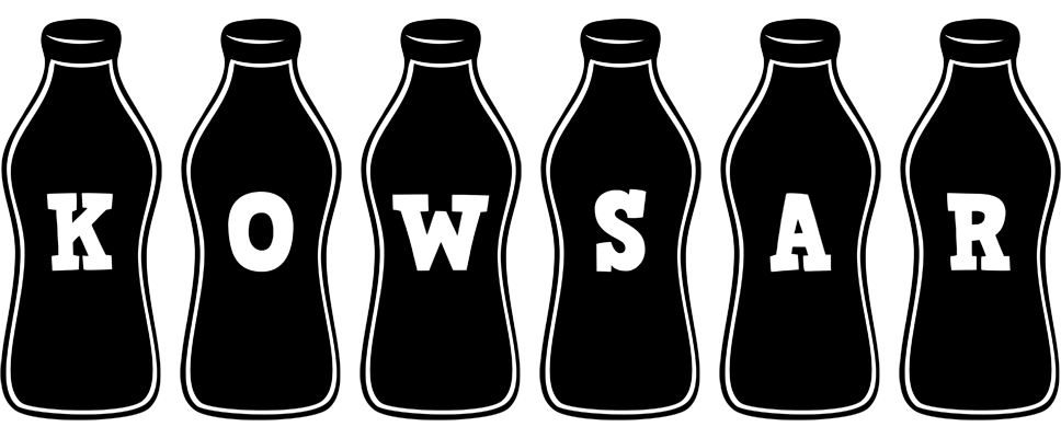 Kowsar bottle logo