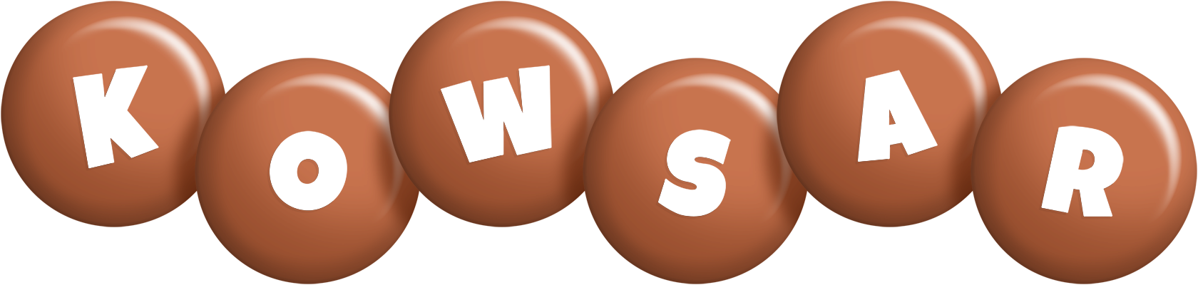 Kowsar candy-brown logo