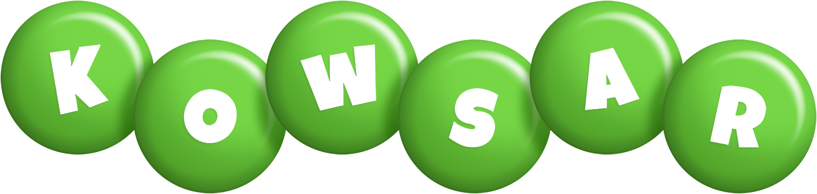 Kowsar candy-green logo