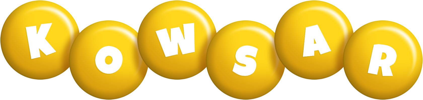 Kowsar candy-yellow logo