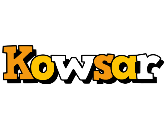 Kowsar cartoon logo