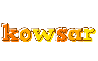 Kowsar desert logo