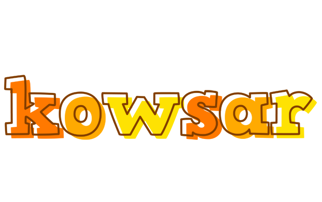 Kowsar desert logo