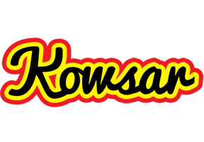 Kowsar flaming logo