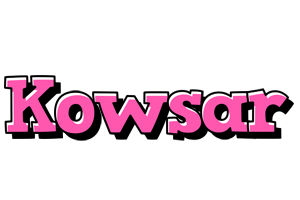 Kowsar girlish logo