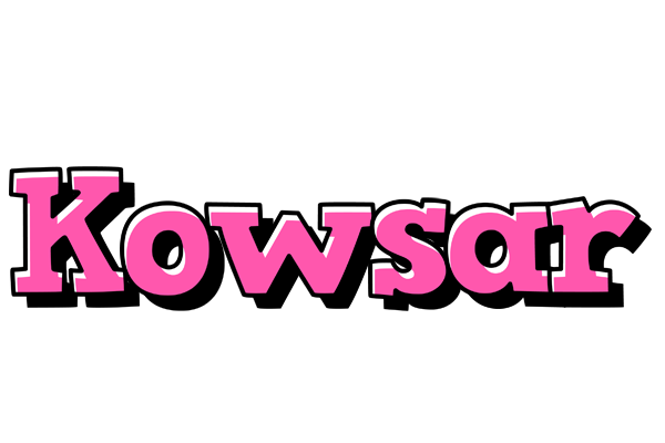 Kowsar girlish logo