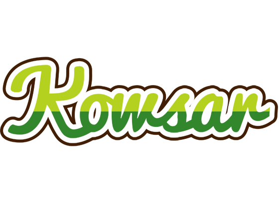 Kowsar golfing logo