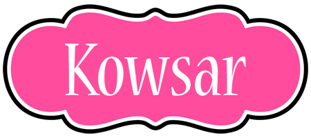 Kowsar invitation logo