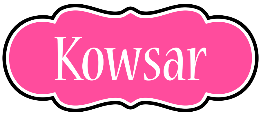 Kowsar invitation logo
