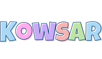 Kowsar pastel logo